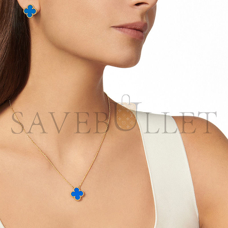 VAN CLEEF ARPELS VINTAGE ALHAMBRA EARRINGS VCARP9SZ00